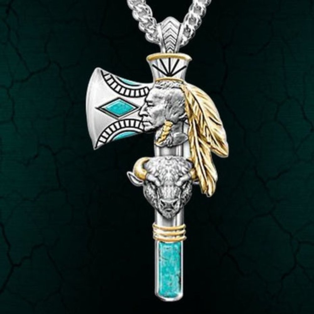 Indian Axe Necklace